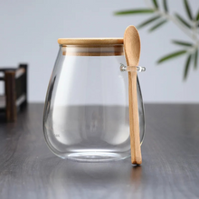 Carregar imagem no visualizador da galeria, Wooden Bamboo Jar