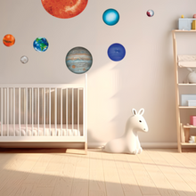Cargar imagen en el visor de la galería, Solar System Wall Stickers Set