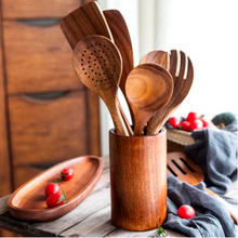 Carregar imagem no visualizador da galeria, Wooden Utensils Set