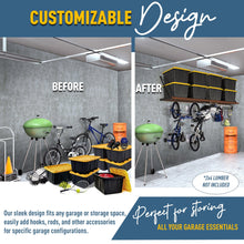 Load image into Gallery viewer, DIY Garage Shelving Kit - Wood Not Included