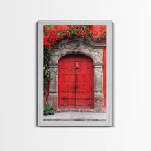 Cargar imagen en el visor de la galería, Change354 Architecture Print, 19th Century Architecture Photography, Mexico City Wall Art, Wood Framed Canvas Print