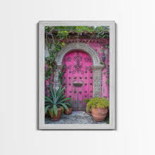 Cargar imagen en el visor de la galería, Change456 Architecture Print, 19th Century Architecture Photography, Mexico City Wall Art, Wood Framed Canvas Print