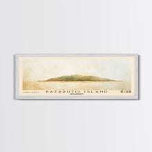 Load image into Gallery viewer, Bazaruto Island, Mozambique Watercolor Beach Print, Vacation Gift, Mozambique Wall Art, Beach Painting, Beach Decor, Beach Painting