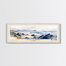 Load image into Gallery viewer, Big Sand, Scotland Watercolor Beach Print, Vacation Gift, Scotland Wall Art, Beach Painting, Beach Decor, Beach Painting