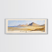 Load image into Gallery viewer, Punta Sal, Peru Watercolor Beach Print, Vacation Gift, Peru Wall Art, Beach Painting, Beach Decor, Beach Painting