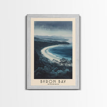 Load image into Gallery viewer, Byron Bay, Australia Watercolor Beach Print, Vacation Gift, Australia Wall Art, Beach Painting, Beach Decor, Beach Painting