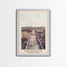 Load image into Gallery viewer, Dungeness, United Kingdom Watercolor Beach Print, Vacation Gift, United Kingdom Wall Art, Beach Painting, Beach Decor, Beach Painting