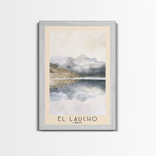 Load image into Gallery viewer, El Laucho, Chile Watercolor Print, Vacation Gift, Chile Wall Art, Beach Painting, Beach Decor, Large Wall Art, Wood Frame Art