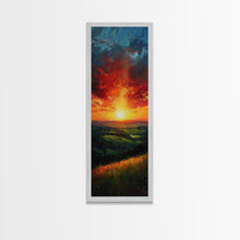 Carregar imagem no visualizador da galeria, Calm Forest Pond Koi Fish Tranquil Living Room Art Framed Canvas Print Tall Art Japanese Style Art