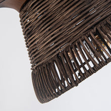 Carregar imagem no visualizador da galeria, 60" Farmhouse Downrod Mount Reversible Ceiling Fan with Lighting and Remote Control