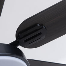 Carregar imagem no visualizador da galeria, 60" Industrial DC Motor Downrod Mount Reversible Ceiling Fan with Lighting and Remote Control