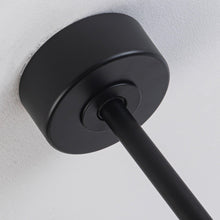 Carregar imagem no visualizador da galeria, 60" Industrial DC Motor Downrod Mount Reversible Ceiling Fan with Lighting and Remote Control