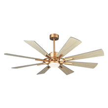 Carregar imagem no visualizador da galeria, 60" Oretha Windmill DC Ceiling Fan with LED Lighting