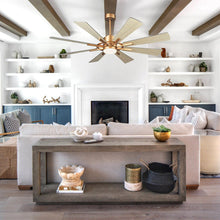 Carregar imagem no visualizador da galeria, 60" Oretha Windmill DC Ceiling Fan with LED Lighting