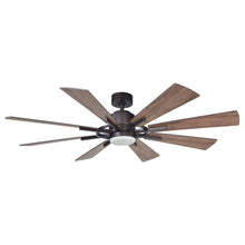 Carregar imagem no visualizador da galeria, 60" Oretha Windmill DC Ceiling Fan with LED Lighting