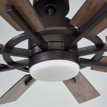 Carregar imagem no visualizador da galeria, 60" Oretha Windmill DC Ceiling Fan with LED Lighting