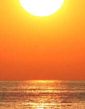 Carregar imagem no visualizador da galeria, Sunset Over Ocean Wall Mural Decal Sticker #6008