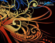 Carregar imagem no visualizador da galeria, Large Swirl Butterfly Wall Graphic Mural #6024