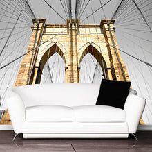 Carregar imagem no visualizador da galeria, New York City Brooklyn Bridge Wall Mural #6042