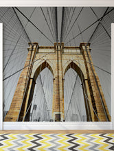 Carregar imagem no visualizador da galeria, New York City Brooklyn Bridge Wall Mural #6042