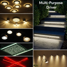 Carregar imagem no visualizador da galeria, 60W - 12V Driver of LED Light Ip67 Waterproof