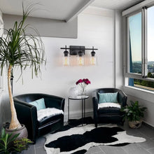 Carregar imagem no visualizador da galeria, 60W Elegant Wall Lights Modern with Clear Glass Sconce