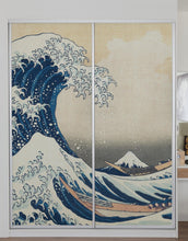 Carregar imagem no visualizador da galeria, The Great Wave off Kanagawa by Katsushika Hokusai Wall Mural. #6121