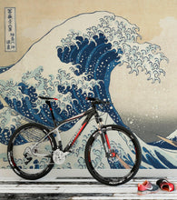 Carregar imagem no visualizador da galeria, The Great Wave off Kanagawa by Katsushika Hokusai Wall Mural. #6121