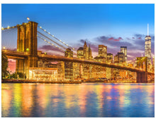 Carregar imagem no visualizador da galeria, New York City Brooklyn Bridge Wall Mural Decal Sticker. #6149