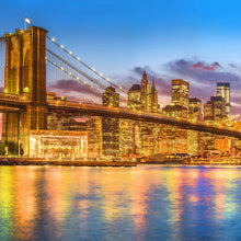 Carregar imagem no visualizador da galeria, New York City Brooklyn Bridge Wall Mural Decal Sticker. #6149