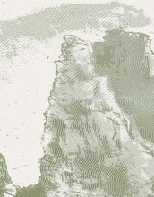 Carregar imagem no visualizador da galeria, Shan Shui Traditional Chinese Mountain Landscape Scenery Painting Wall Mural. #6178