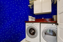 Carregar imagem no visualizador da galeria, Starry Night on a Deep Blue Midnight Sky Wall Mural Decal. #6198