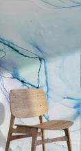 Carregar imagem no visualizador da galeria, Abstract Ink Pattern Peel and Stick Wallpaper. Removable Wall Mural. (Blue, Green, Purple) #6212