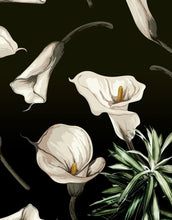 Load image into Gallery viewer, Elegant Rustic Tulip Flower Peel and Stick Wallpaper | Removable Wall Mural #6216