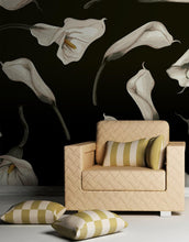 Load image into Gallery viewer, Elegant Rustic Tulip Flower Peel and Stick Wallpaper | Removable Wall Mural #6216