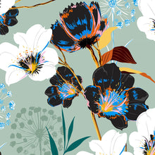 Carregar imagem no visualizador da galeria, Flower Blossom Botanical Gardens Design Mural. #6219