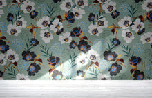 Carregar imagem no visualizador da galeria, Flower Blossom Botanical Gardens Design Mural. #6219