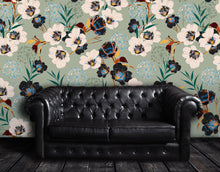 Carregar imagem no visualizador da galeria, Flower Blossom Botanical Gardens Design Mural. #6219