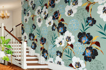 Carregar imagem no visualizador da galeria, Flower Blossom Botanical Gardens Design Mural. #6219