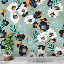 Carregar imagem no visualizador da galeria, Flower Blossom Botanical Gardens Design Mural. #6219
