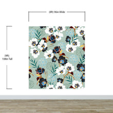 Carregar imagem no visualizador da galeria, Flower Blossom Botanical Gardens Design Mural. #6219