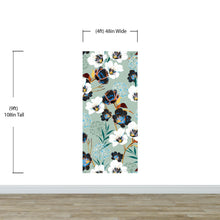 Carregar imagem no visualizador da galeria, Flower Blossom Botanical Gardens Design Mural. #6219
