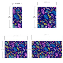 Load image into Gallery viewer, Bright Colorful Fern Arrangement Mural. #6223