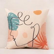 Carregar imagem no visualizador da galeria, Abstract Face Cushion Covers