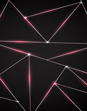 Carregar imagem no visualizador da galeria, Luxury Polygonal Triangle Pattern Lines Shape. Peel and Stick Wall Mural. #6251