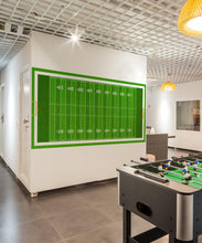 Carregar imagem no visualizador da galeria, Football Field Wall Mural. 100 yard field with end zone large wall mural. #6276