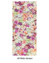 Carregar imagem no visualizador da galeria, Peonies Flower Pattern Peel and Stick Wall Mural. Wedding Background. #6277