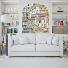 Load image into Gallery viewer, Arch Doorway Wall Decal. European Charming Small Village Town Arch Peel and Stick Wall Decal. Removable Graphic. #6293