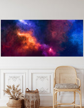 Carregar imagem no visualizador da galeria, Space Galaxy Nebula Wall Mural Peel and Sticker Wallpaper. #6295