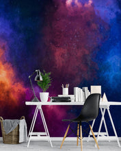 Carregar imagem no visualizador da galeria, Space Galaxy Nebula Wall Mural Peel and Sticker Wallpaper. #6295